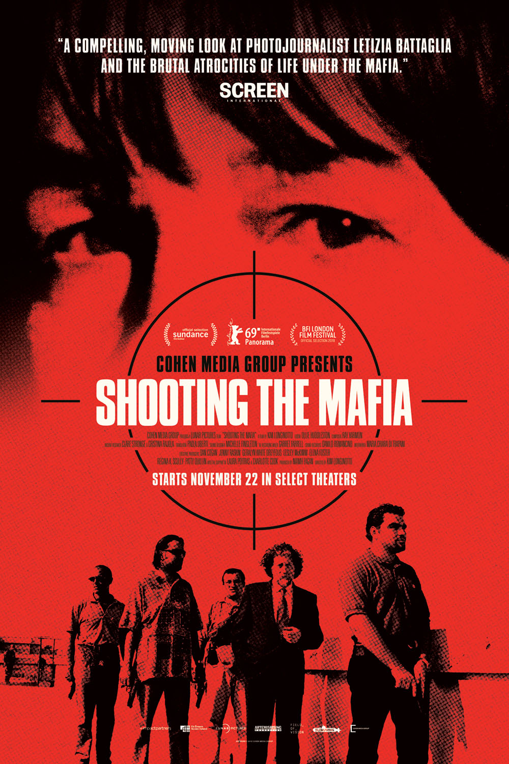 Movie poster for Shooting the Mafia